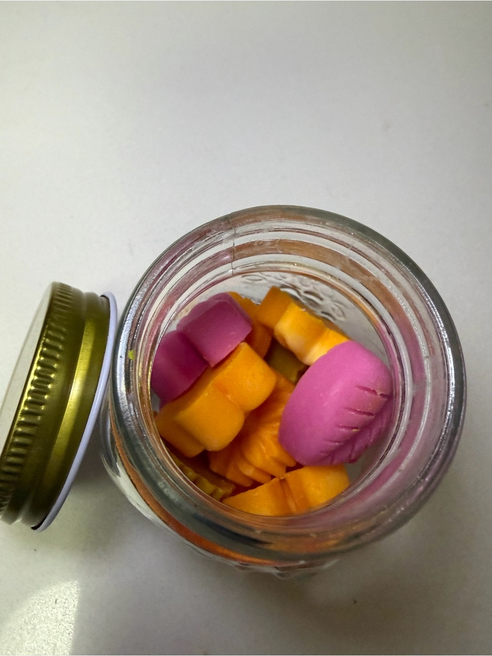 4.99 Shipping: Fall Spice Wax Melts Lidded Jar - Picture 4 of 5